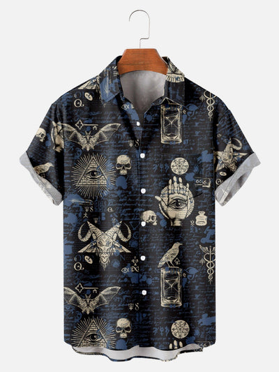 Camisa Vintage Playa Hombre Estampado Digital 3D - Image 8