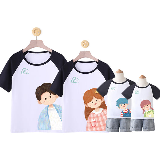 Playera de Algodón con Diseño Cartoon para Niños y Adultos - Image 9