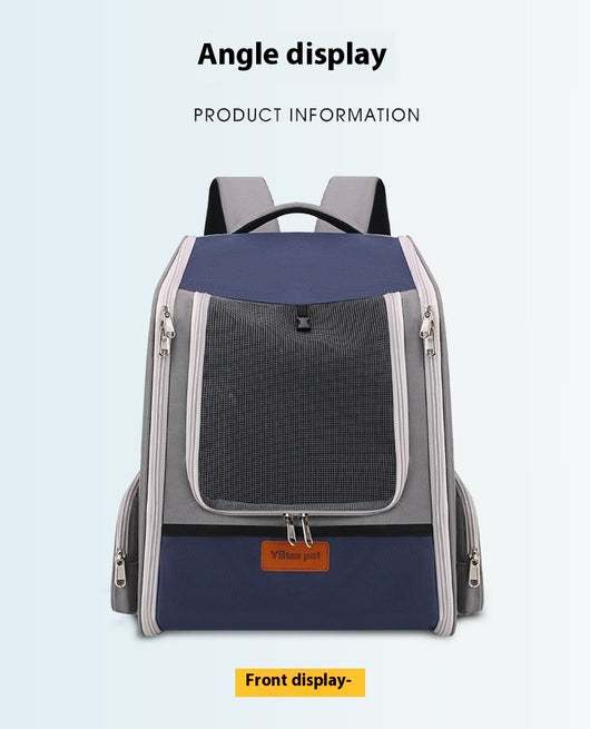 Mochila Transportadora Expandible para Mascotas - Gran Capacidad - Image 9