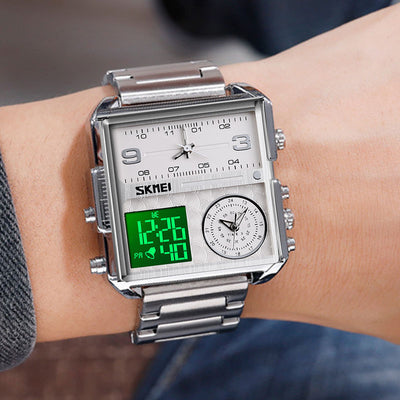 Reloj Multifunción Cuadrado Casual - Image 17