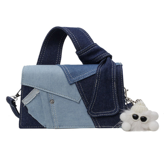 Bolso Bandolera de Denim Premium para Mujer - Estilo Versátil y Elegante - Image 8