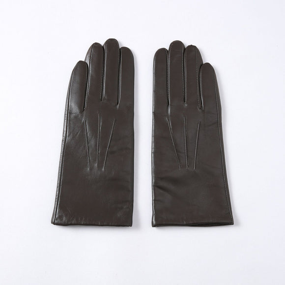 Guantes Largos de Cuero de Cabra para Conducir y Ciclismo - Mujer