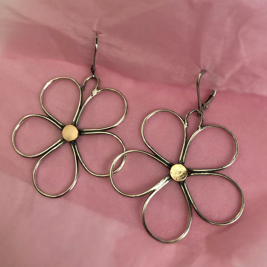 Aretes Colgantes Grandes con Flor Bohemia - Estilo Personalidad - Image 3