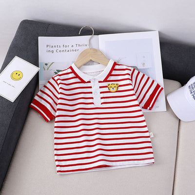 Camisetas Rayadas para Niños Grandes - Básicos de Verano - Image 4