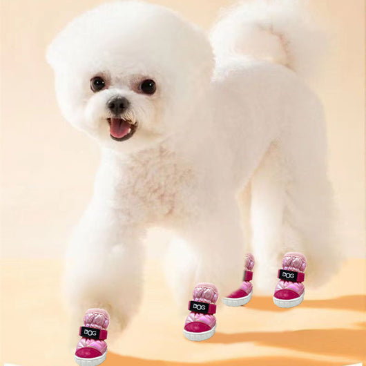 Botas Antideslizantes para Perros - Calidez y Protección Invernal - Image 8