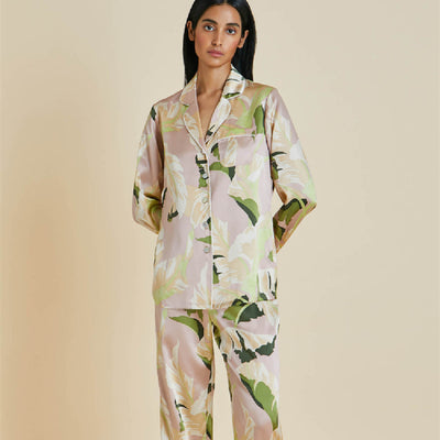 Conjunto de Pijamas de Seda para Mujer - Image 9