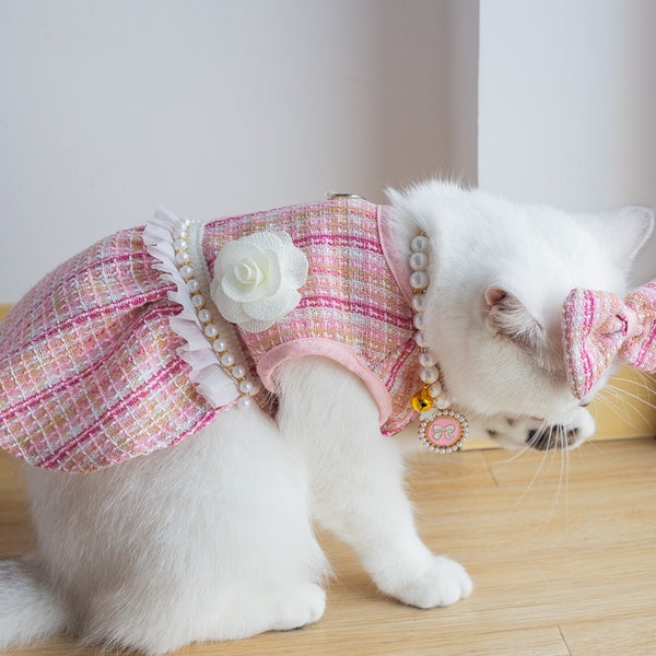 Vestido de Moda para Gatos - Falda Elegante y Adorable