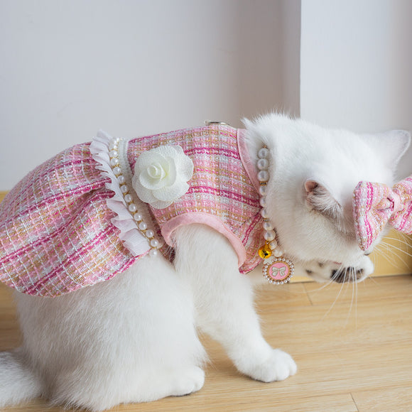Vestido de Moda para Gatos - Falda Elegante y Adorable