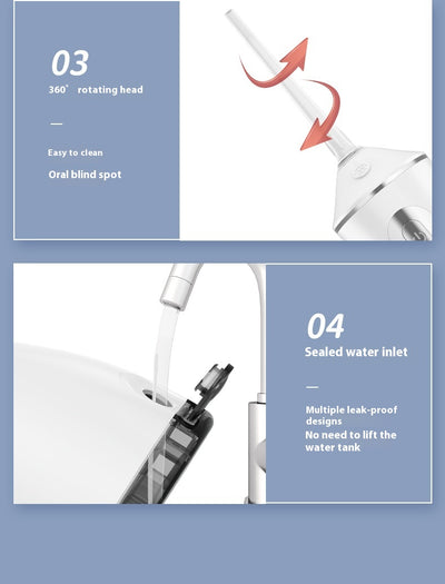 Irrigador Bucal Portátil - Removedor de Sarro Dental Eléctrico - Image 17