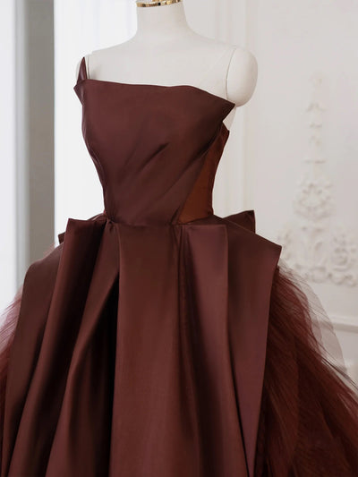 Vestido de Noche Elegante con Sostén Integrado y Falda Voluminosa - Image 6