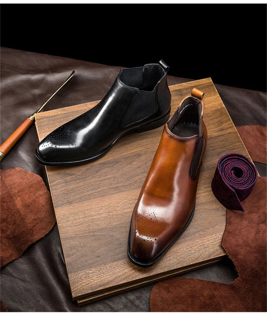 Botas Martin de Cuero para Hombre Talla Mediana - Image 8