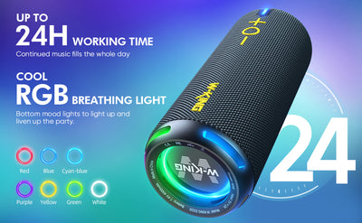 Parlante Bluetooth Portátil con Carga Inalámbrica - Sonido Envolvente para Trabajo, Hogar y Viajes - Image 11