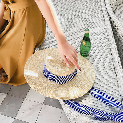 Sombrero de Paja con Lazo para Mujer - Estilo y Personalidad - Image 3
