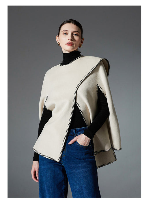 Capa y Chal Reversible con Costura Halter - Image 12