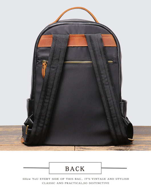 Mochila de Viaje Premium en Cuero Genuino Top Grain para Hombre - Image 7