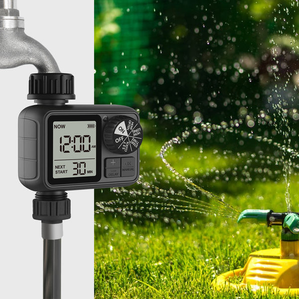 Riego Automático con Control de Flujo Regulable