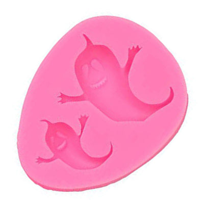 Molde de Silicona para Decoración de Pasteles Halloween Telaraña Calabaza Murciélago - Image 3