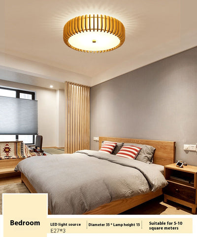 Lámpara de Techo LED Estilo Japonés Nórdico para Dormitorio - Image 8