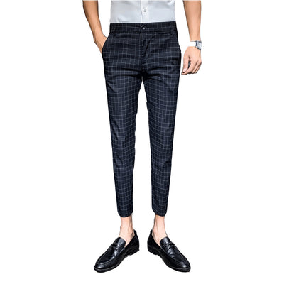 Pantalones de vestir a cuadros - Image 16