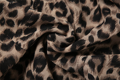 Blusa sin Mangas Leopardo con Flecos Audaz - Image 20