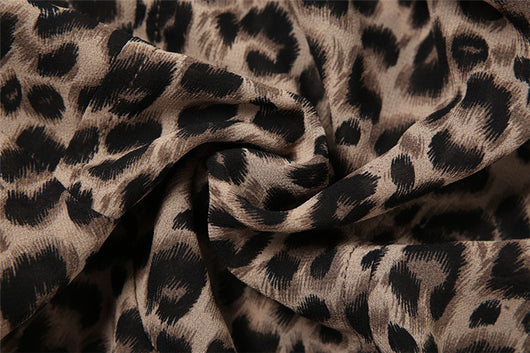 Blusa sin Mangas Leopardo con Flecos Audaz - Image 20