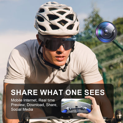 Gafas Inteligentes para Ciclismo con Cámara Integrada - Image 4