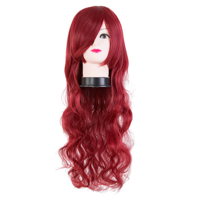 Peluca Cosplay Rizada 80CM - Cabello Largo Voluminoso - Image 12