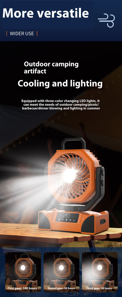 Ventilador Solar de Emergencia con Pantalla Digital y Gran Capacidad - Image 12