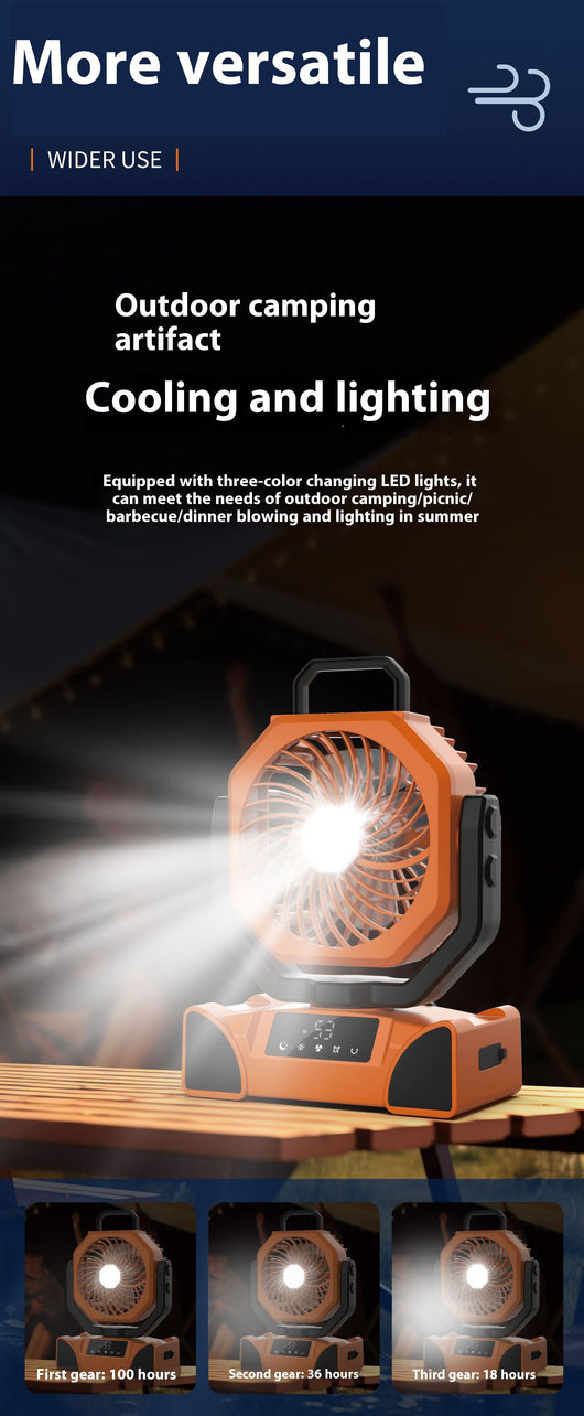 Ventilador Solar de Emergencia con Pantalla Digital y Gran Capacidad - Image 12