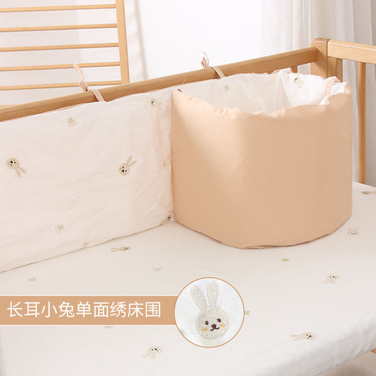 Protector de Cuna Acolchado Desmontable y Lavable - Seguridad Suave para tu Bebé - Image 8
