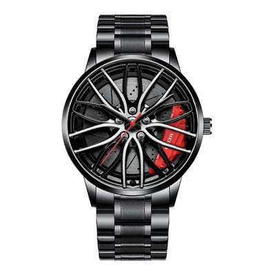 Reloj Automático para Hombre con Diseño de Rueda y Acabado Chapado al Vacío - Image 7