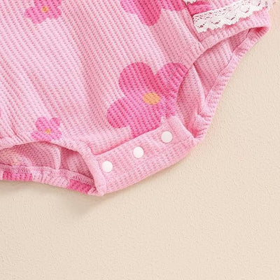 Enterizo para Bebé con Rayas y Flores - Colección Primavera - Image 12