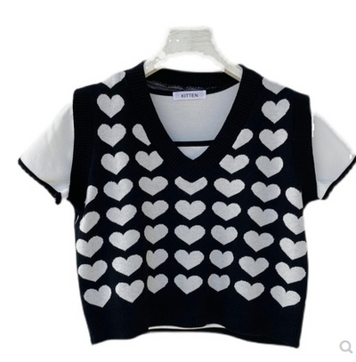 Cardigan Holgado Estilo Universitario para Mujer - Image 95