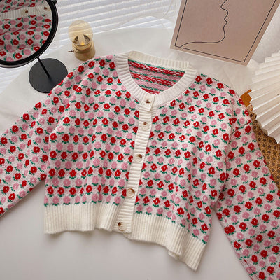 Cardigan Holgado Estilo Universitario para Mujer - Image 60