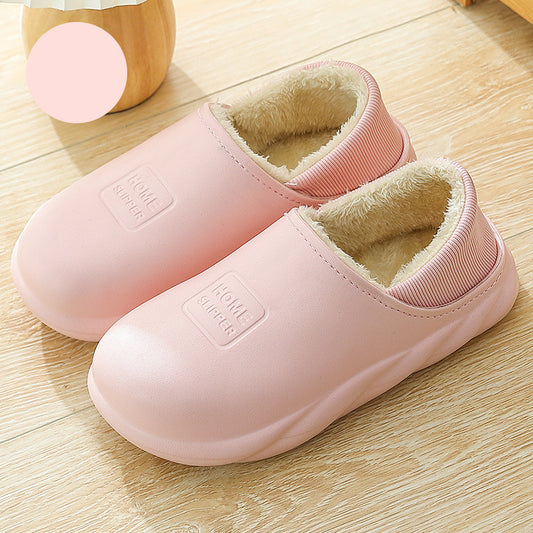 Zapatillas de Abrigo para Pareja con Suela Gruesa y Algodón Lana - Image 2