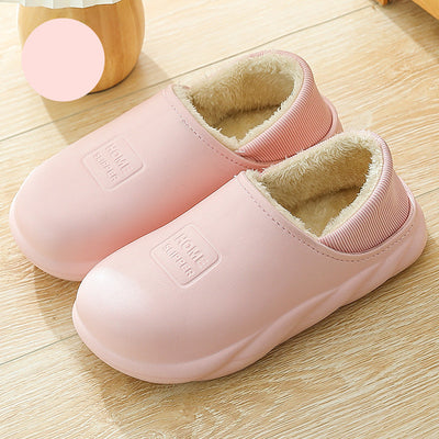 Zapatillas de Abrigo para Pareja con Suela Gruesa y Algodón Lana - Image 2