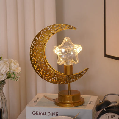 Lámpara LED Decorativa Luna de Hierro Personalizada - Image 4