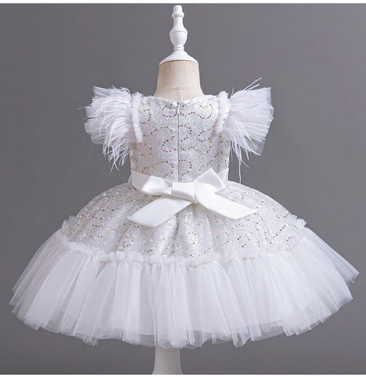 Vestido de Fiesta Infantil con Falda Tul Flores - Colección Verano - Image 17