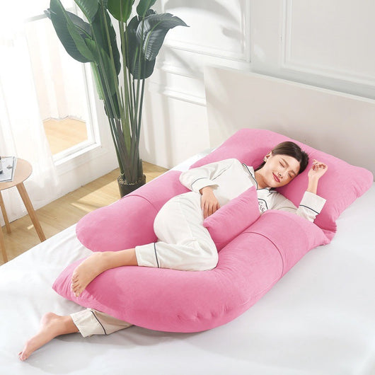 Almohada Maternidad Protección Cintura Tipo U para Dormir de Lado - Image 34