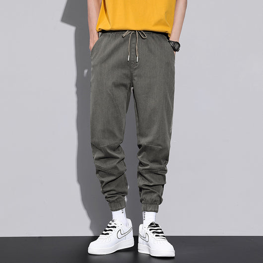 Jeans Hombre Primavera Corte Relajado Ajuste Cónico Stretch - Image 5