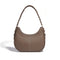 Bolso de Cuero Genuino Grano Litchi con Asa Simple