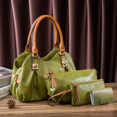 Bolsa Maternal Asimétrica de Cuatro Piezas Gran Capacidad - Image 3