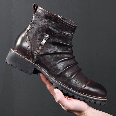 Botas Vaqueras de Cuero Premium - Estilo Martin Clásico - Image 11