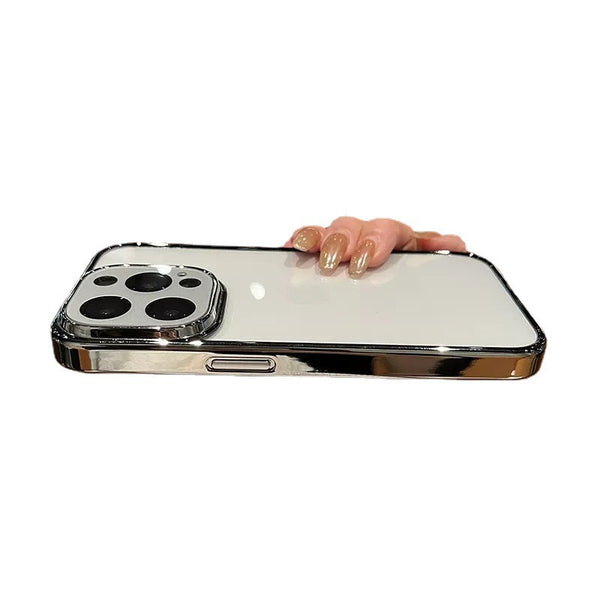 Funda Protectora Transparente con Soporte Invisible Electropulido
