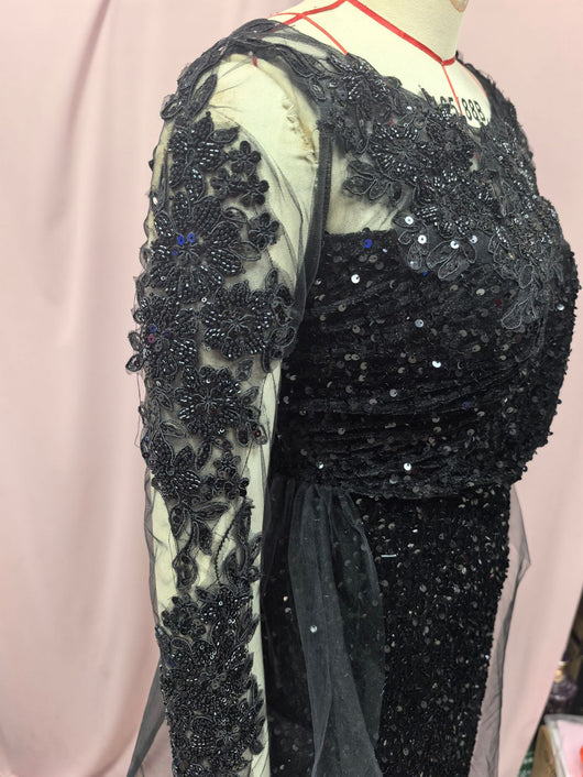 Vestido de Fiesta con Encaje para Mujer - Elegancia Nocturna - Image 22