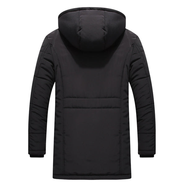 Chaqueta Acolchada con Capucha para Hombre