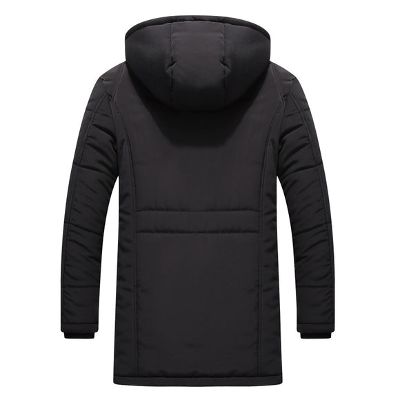 Chaqueta Acolchada con Capucha para Hombre