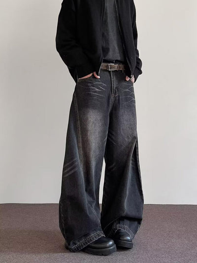 Pantalones Hombre Relaxed Premium Pierna Ancha Versátiles - Image 14