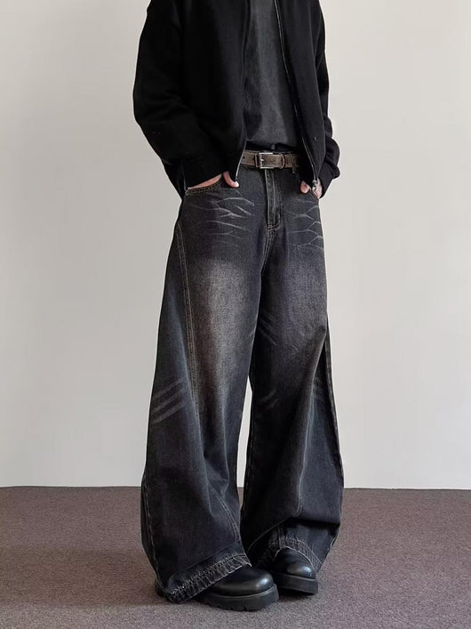 Pantalones Hombre Relaxed Premium Pierna Ancha Versátiles - Image 14