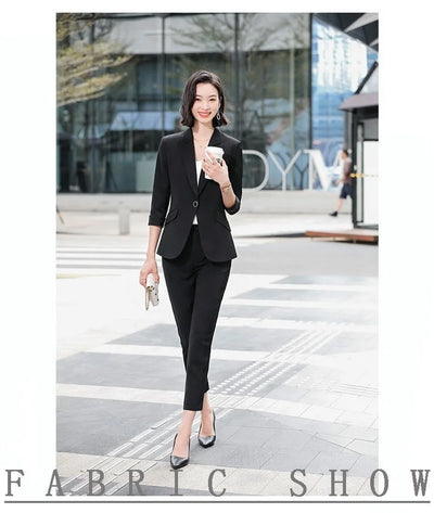 Blazer Casual para Mujer con Mangas Tres Cuartos - Image 17